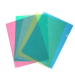 clear plastic folder